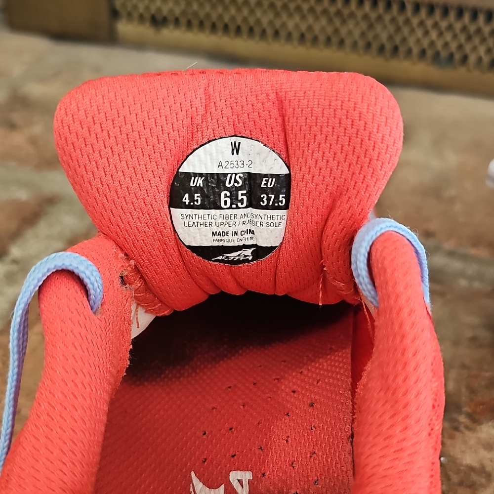 Altra Red and Blue Athletic Shoes - Picture 8 of 8